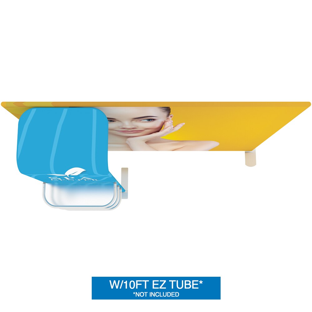 EZ Tube Waterfall Shelves — Double Sided Graphic Package